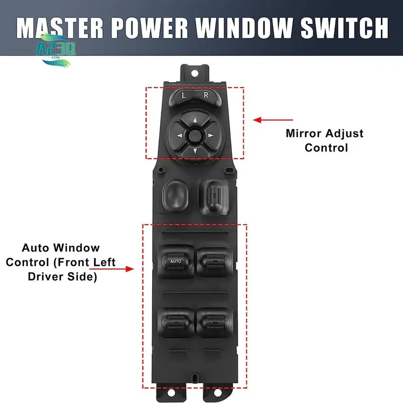 

A23Q-1 Piece Window Regulator Switch Power Window Switch Button Window Control Switch For Jeep 97-01