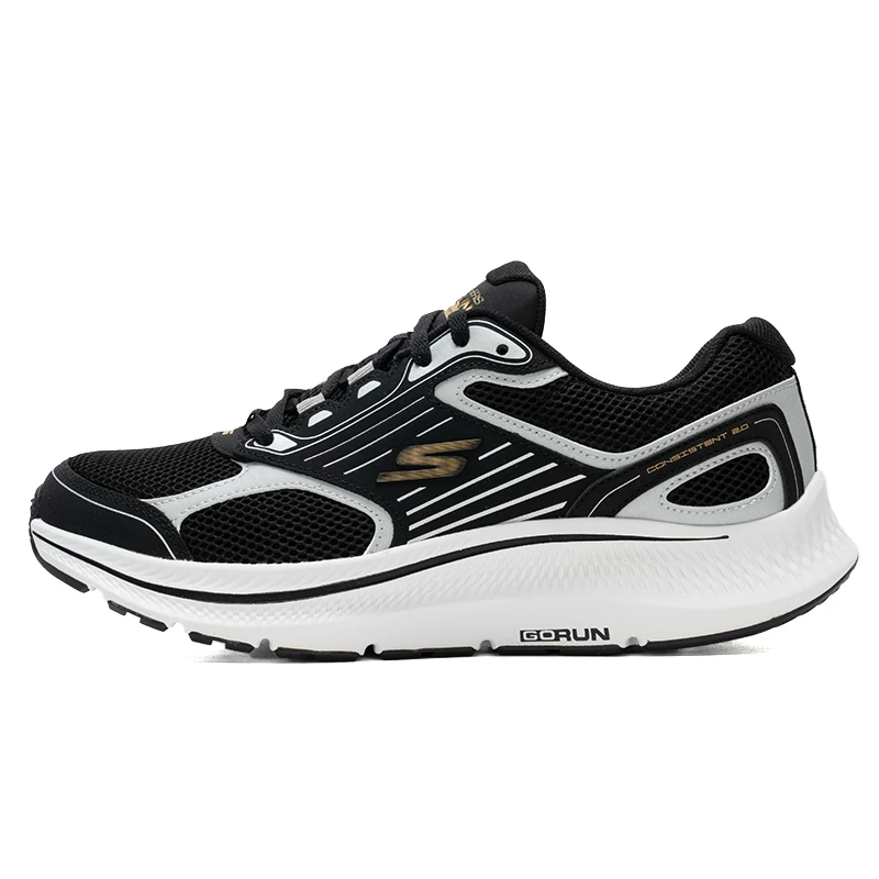 

Skechers Gorunconsistent2.0 Running Shoes Cushioning Breathable Men's Shoes Sports Shoes Outdoor Road Running Shoes Fitness Training Shoes 220868-Bksl