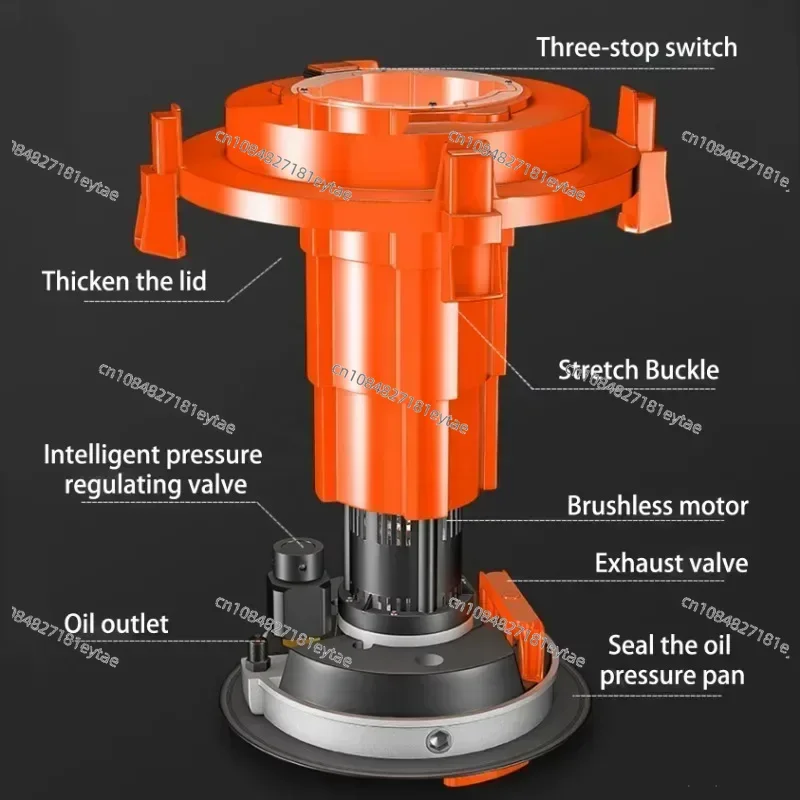 Automatic Electric barrel High Pressure battery bucket 24v grease filling machine pump