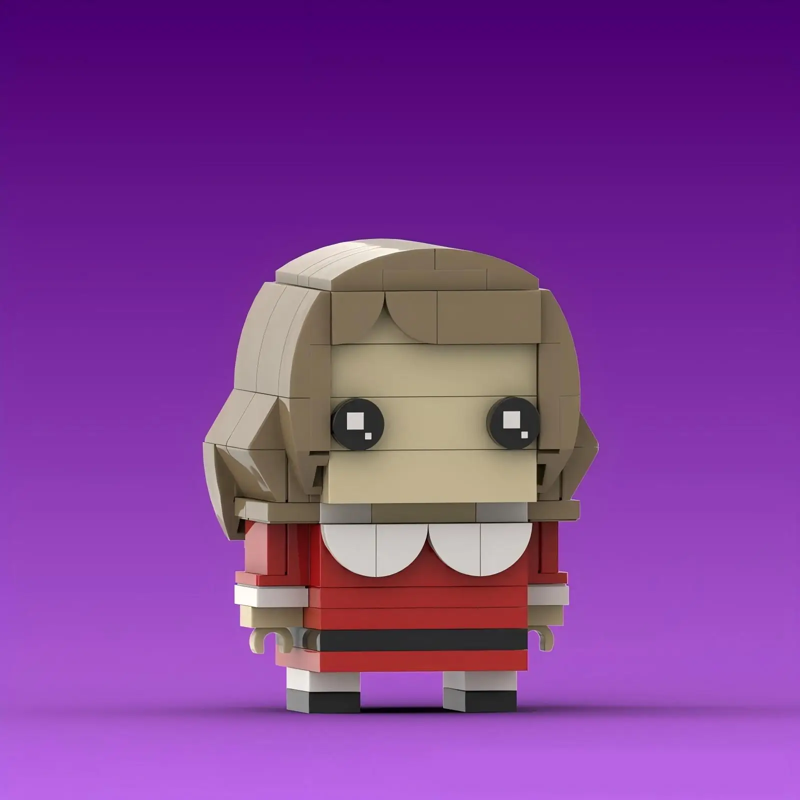 سلسلة الأفلام الكلاسيكية اللبنات MOC تشارلي الشوكولاته BrickHeadz ويلي ونكا عروسة كارتون نموذج لتقوم بها بنفسك ألعاب تجميع الأطفال هدية