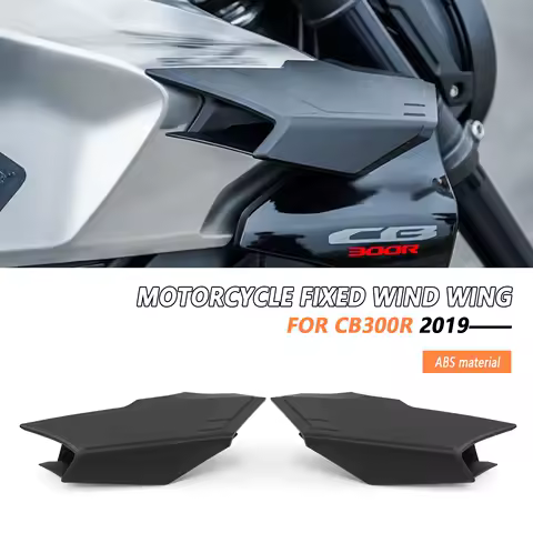 Motorcycle side fixed wing For Honda CB 300R 2019-2024 CB300R 2025 aerodynamic winglet CB 300 R new wing air guide spoiler
