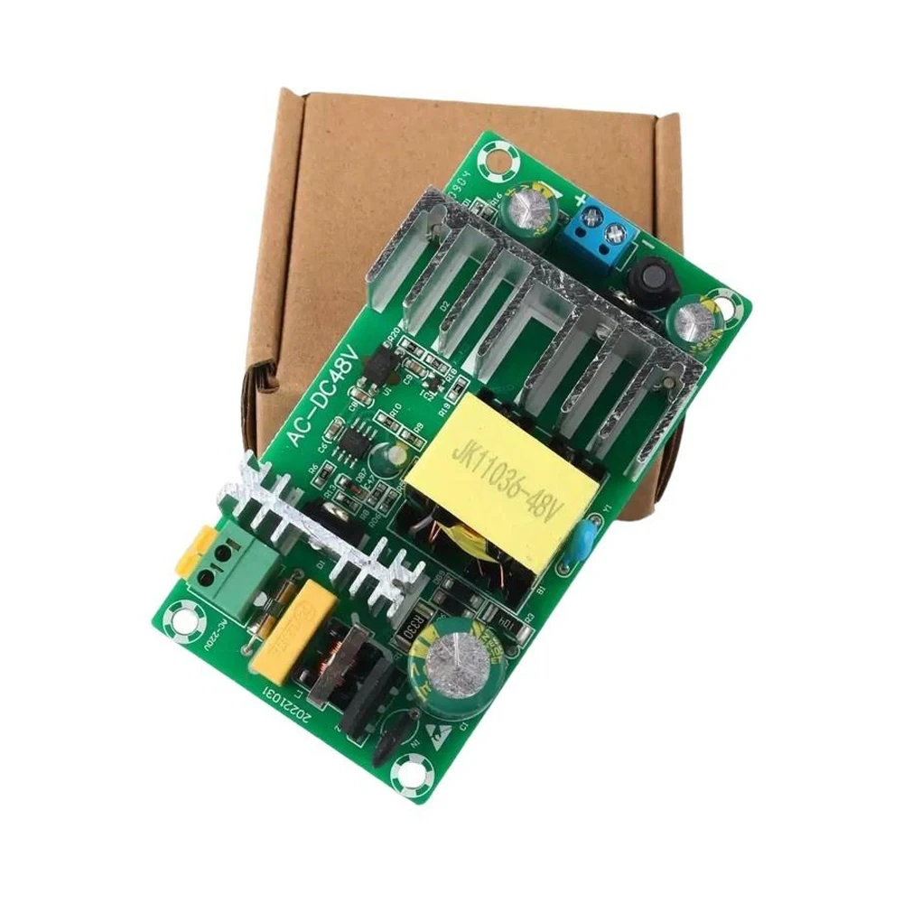 96W Switching Power Supply Board AC100‑260V to DC48V 2A AC‑DC Converter Transformer Overvoltage Overcurrent Overload Protection