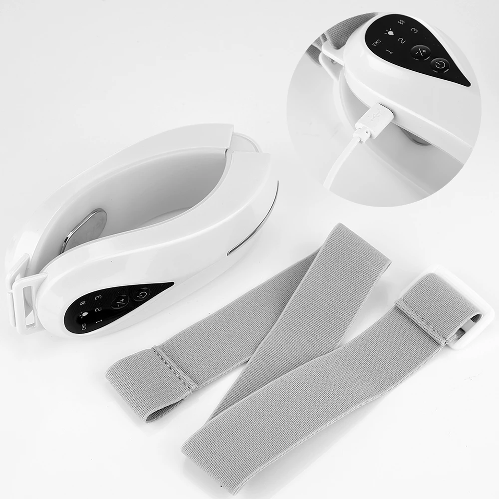 V-Face Dispositivo elettrico per la rimozione del doppio mento EMS Massaggiatore per il sollevamento del viso LED Photon Face Dimagrante Macchina per la bellezza Cintura sottile per il viso