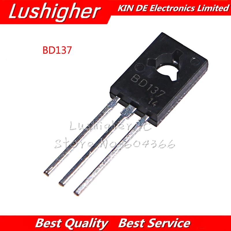 20PCS BD135 BD136 BD138 BD131 BD132 BD137 BD139 BD140 TO-126 NPN Power Transistor