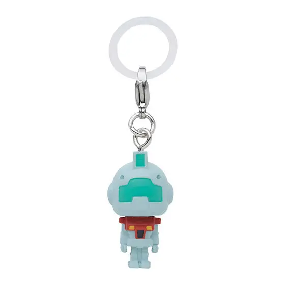 Bandai genuíno gundam figura zaku RX-78-2 gm gundam aéreo gashapon bola q-versão gundam guerreiro móvel emblema ornamento original