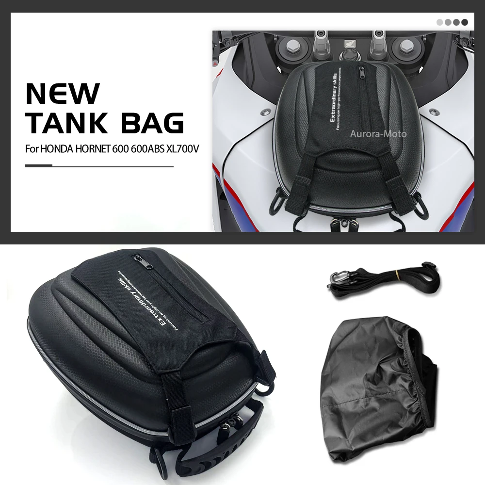 Motorcycle Fuel Tank Bag Luggage For Honda NT700 DEAUVILLE XL700V TRANSALP HORNET 600 ABS Navigation Racing Bags Tanklock