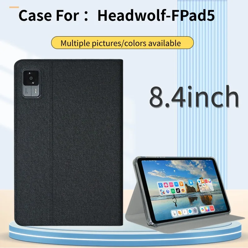 For HeadWolf FPad5 Case,Stand Case For Fpad5 8.4inch tablet Soft TPU Drop Resistance Cover For HeadWolf FPad5