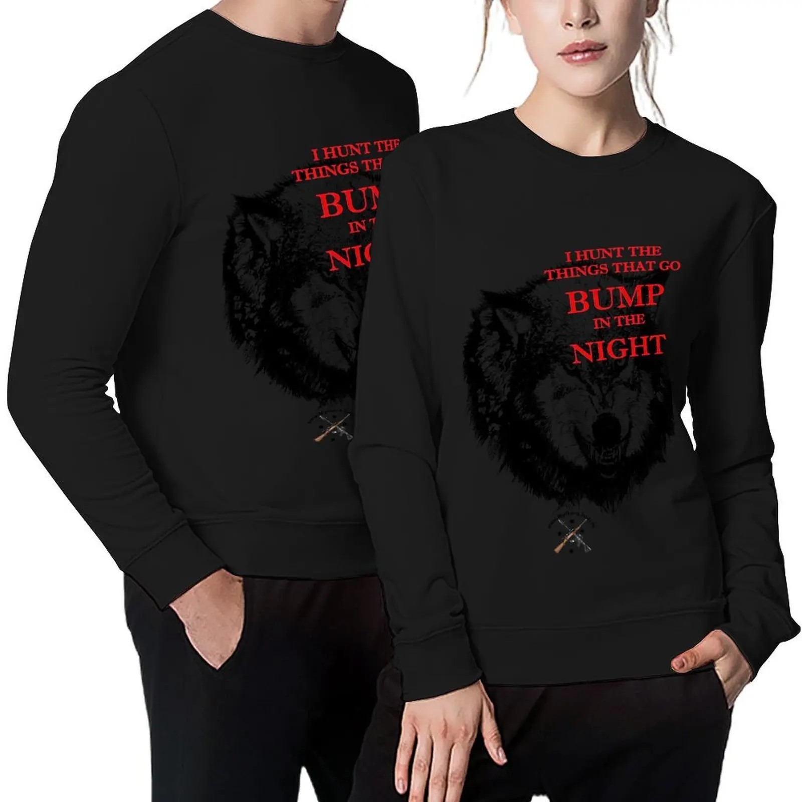 

I hunt the things that go Bump in the night Pullover men's coat mens designer clothes autumn clothes new hoodies and sweatshirts