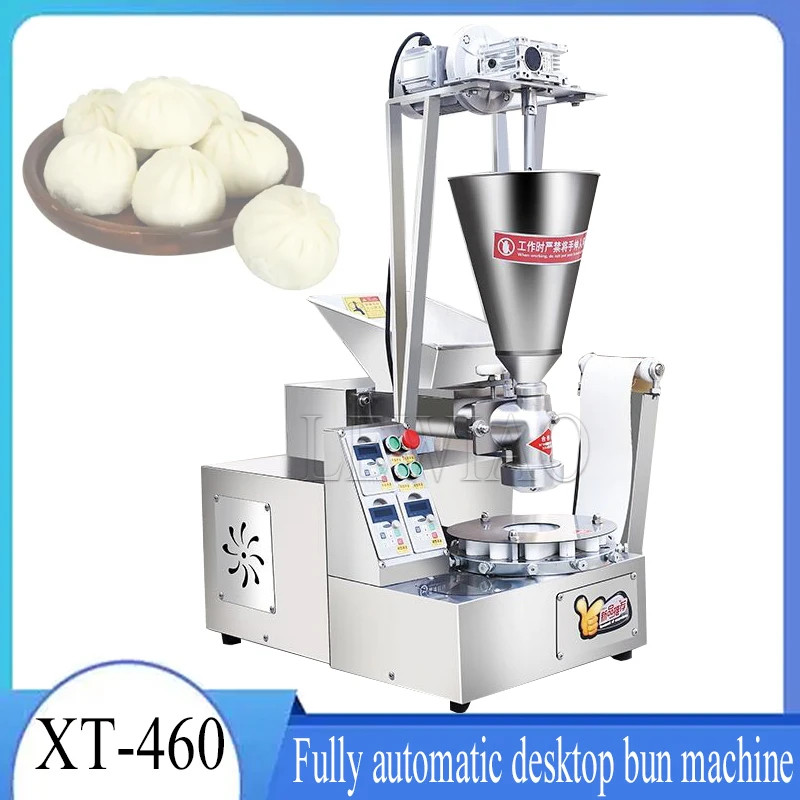 Small Desktop Automatic Momo Making Machine Steamed Stuffed Bun Machine Baozi Filling Processing Equipment