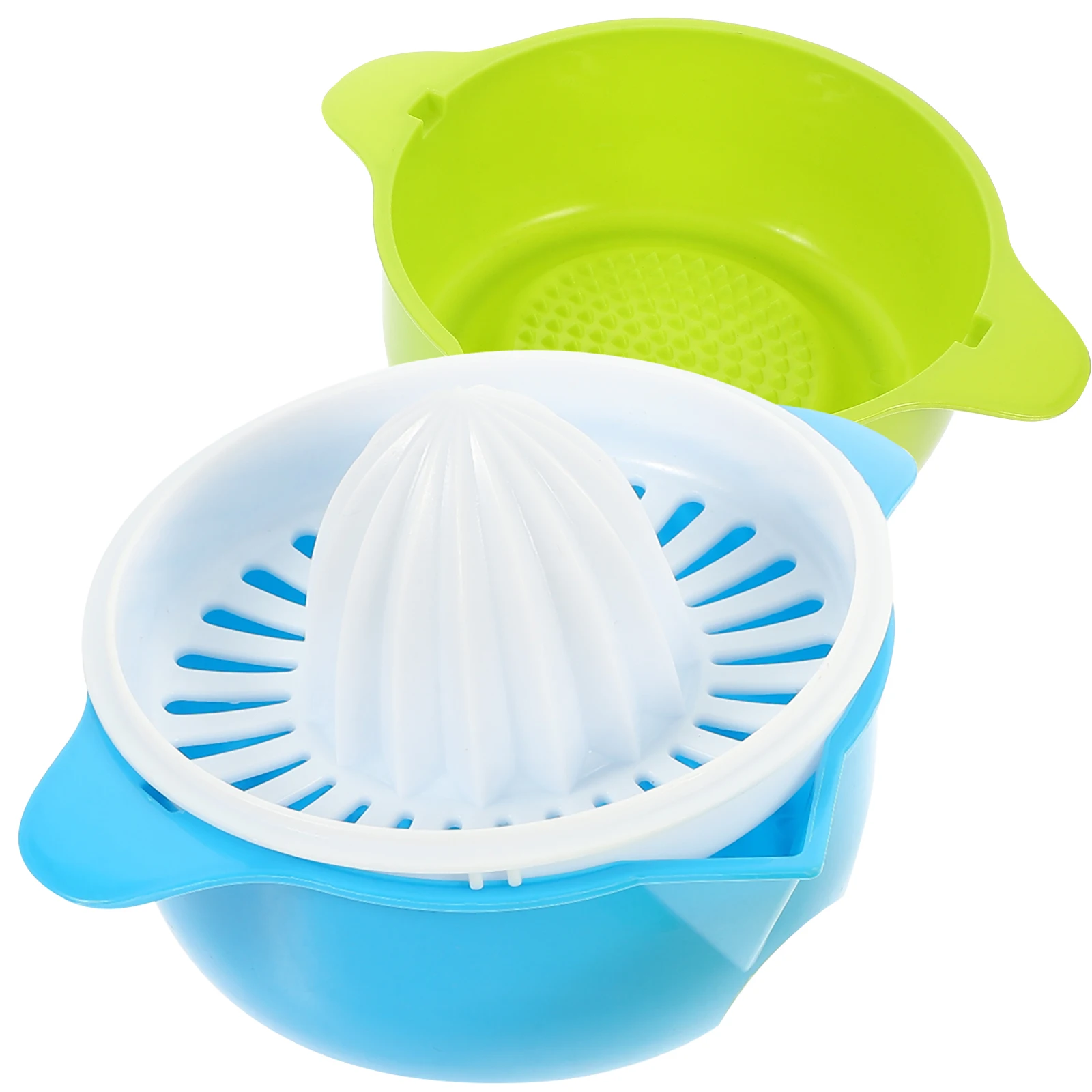 

2Pcs Manual Juicer Hand Operated Orange Squeezer for Citrus Portable Juicers Easy Clean Detachable Lightweight Compact Kitchen