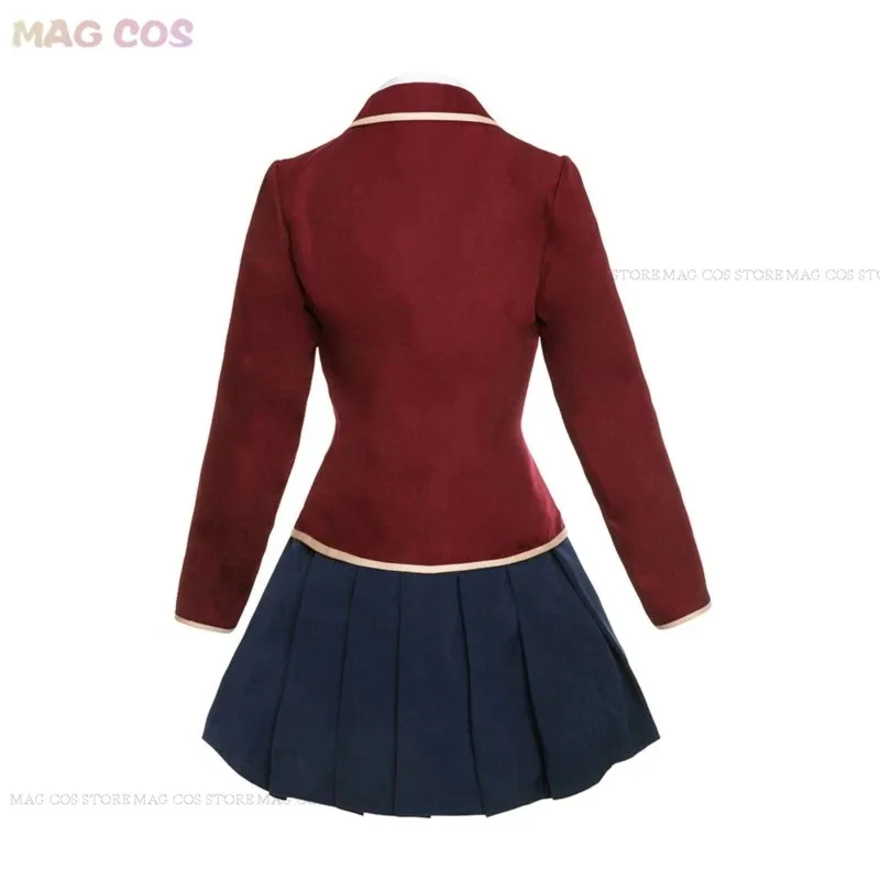 qq023Anime Guilty Crown Cute JK Suit School Uniform Women Halloween Yuzuriha Inori Cosplay Costum