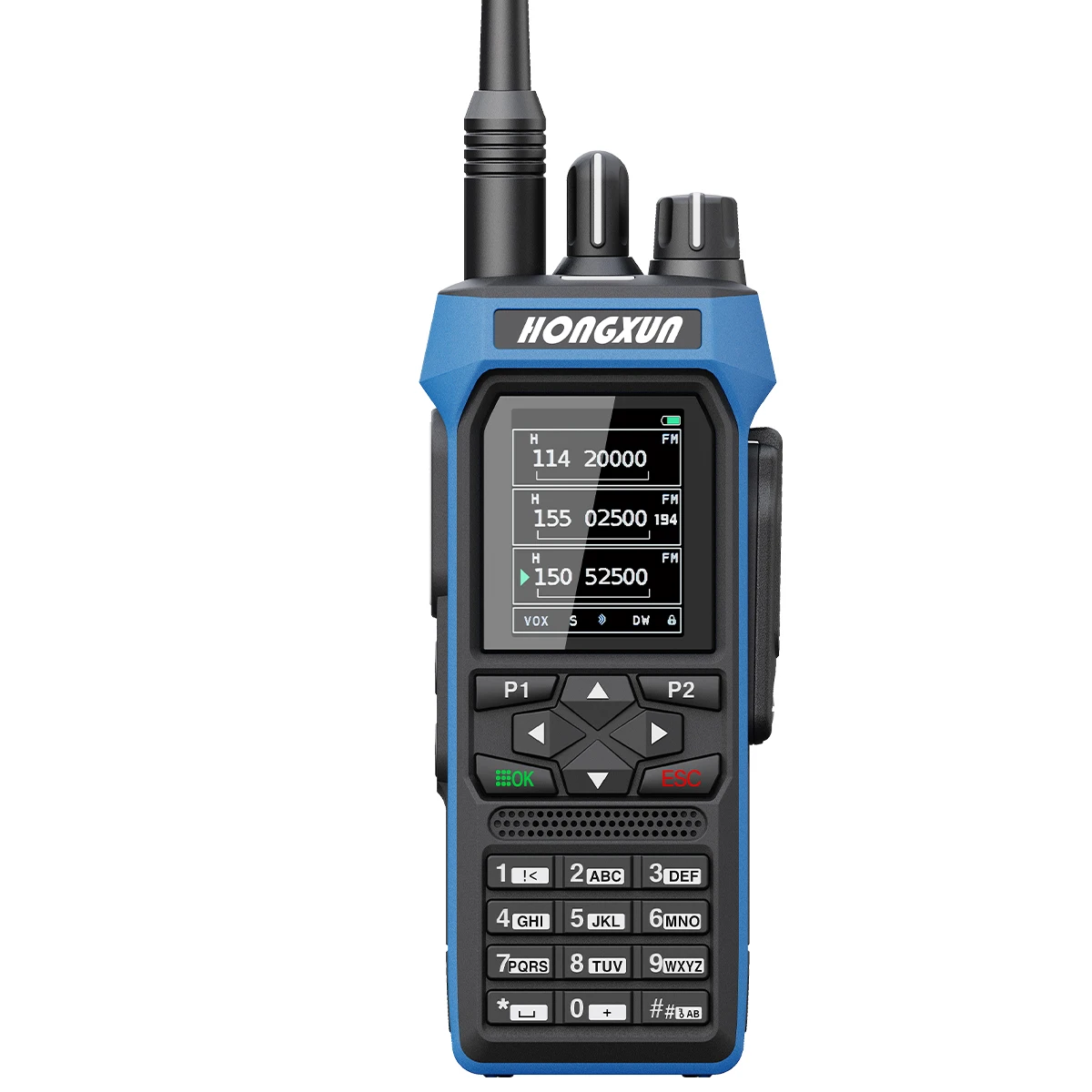 hx-r9-20w-talkie-walkie-analogique-haute-puissance-vhf-uhf-avec-ecran-hd-de-24-pouces-triple-veille-synchronisation-de-frequence-a-une-touche