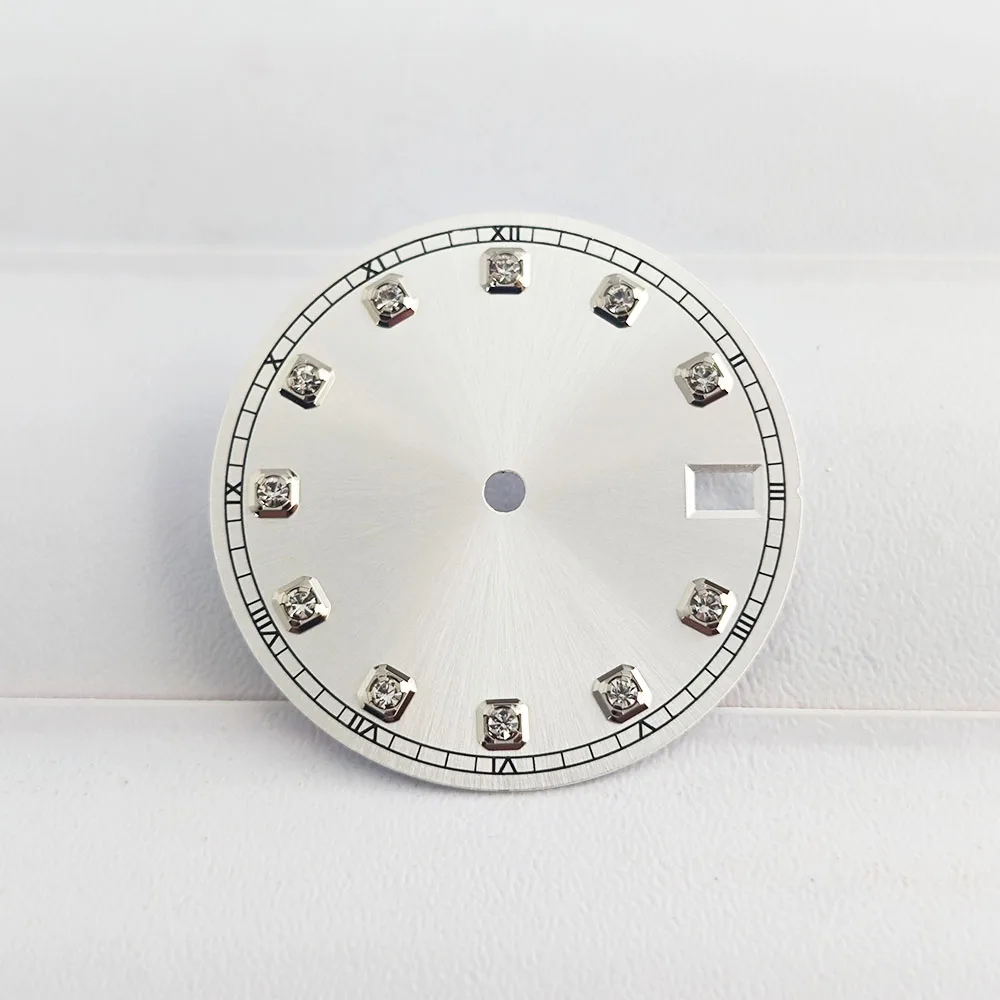 علبة ساعة ميكانيكية للحركة للرجال ، إكسسوارات ساعة ، شعار جوهرة ، مخصصة لـ NH35 ، NH36 ، NH35 ، NH36