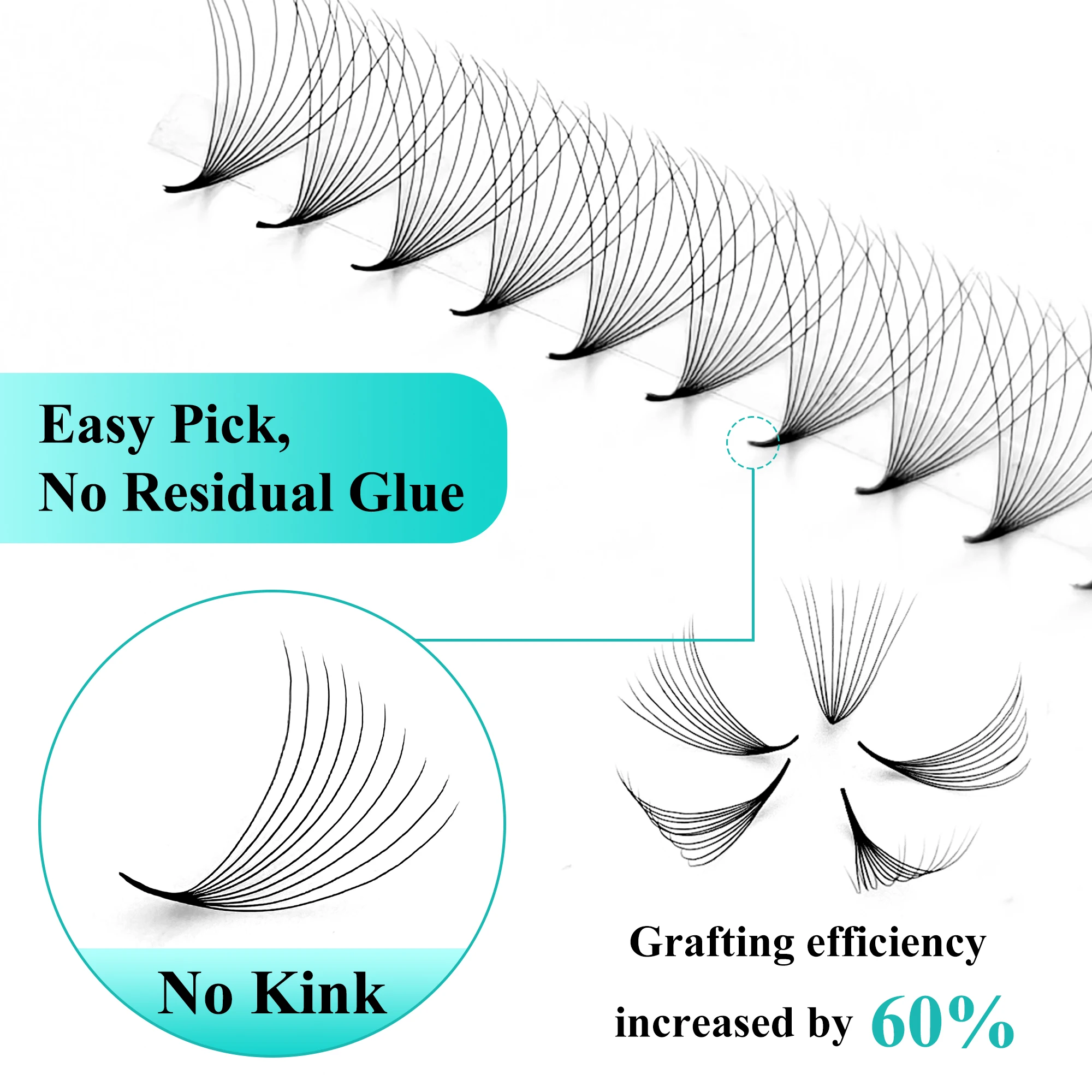 LAKANAKU Extensión de Pestañas - Eyelash Extension Korean reseña y precio