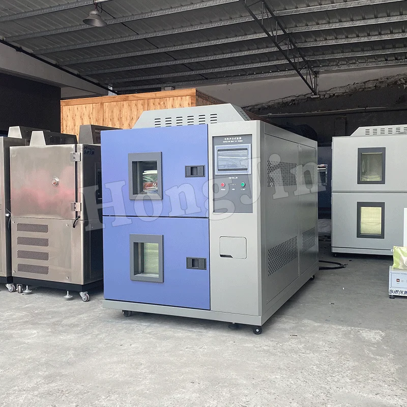 Fully Automatic large-scale Hot and Cold Cycle Temperature Shock Test Chamber 3-box Hot and Cold Shock Test Chamber