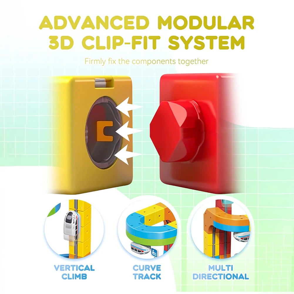 Elektryczny zestaw kolejowy z elastyczną torami wyścigowymi, magnetyczne pociągi, zestaw klocków kolejowych, zabawki dla dzieci, zestaw pociągów dla chłopców i dziewczynek.