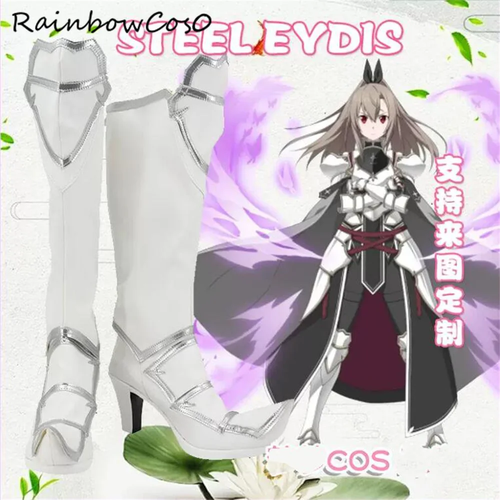 Alice Synthesis Thirty Rising Steel Eydis Sword Art Online Cosplay Shoes Boots Game Anime Party Halloween Chritmas W3880