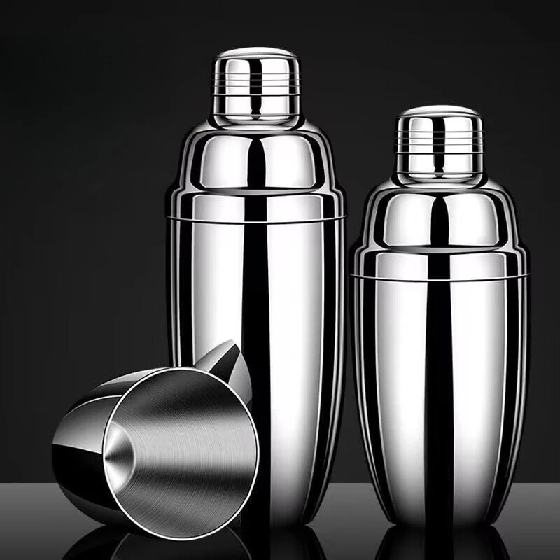 Food Safe Stainless Steel Cocktail Shake Cup Non-magnetic Reinforced Bartender Tool For Coffee Shop Bar