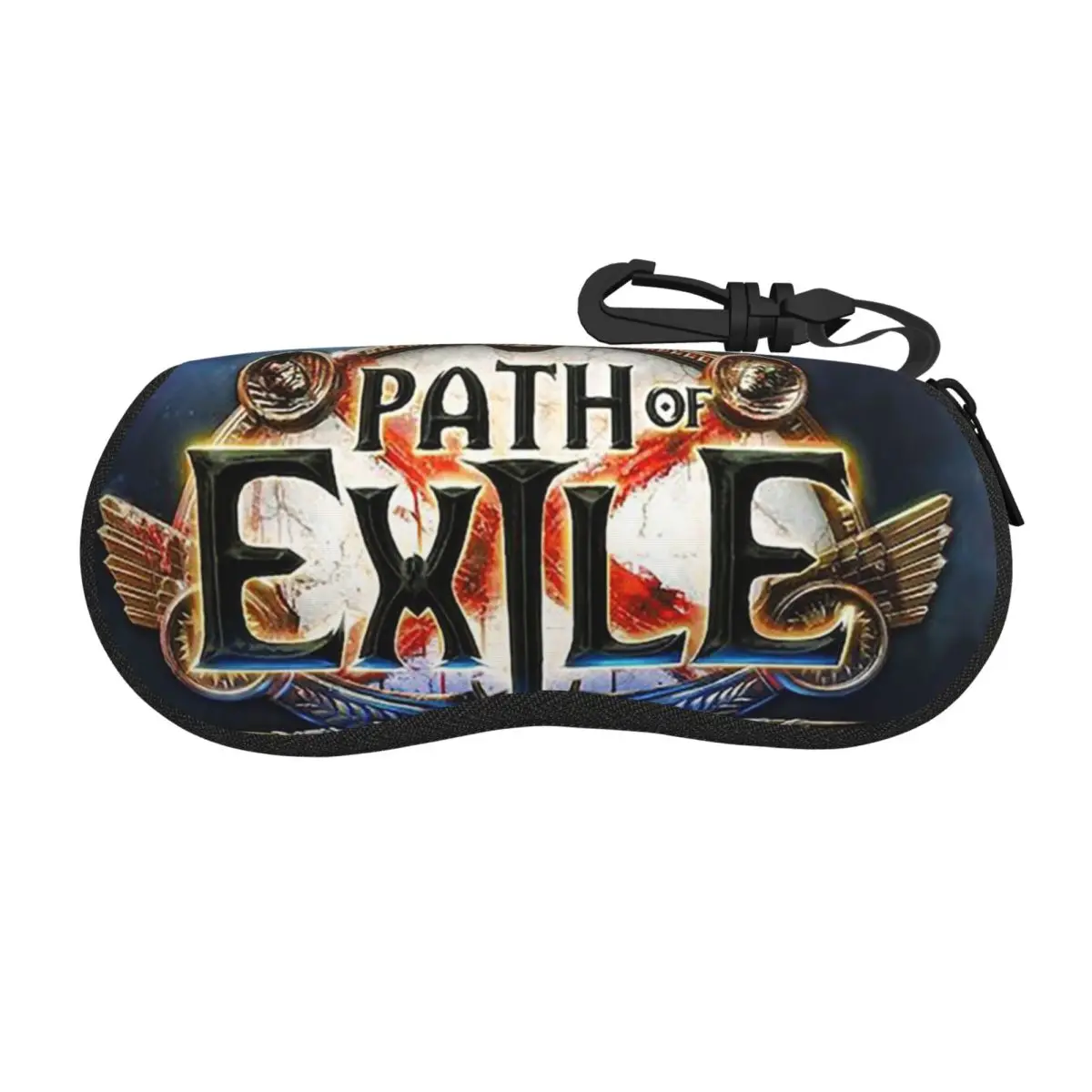 

Path Of Exile Games Gaming Shell Glasses Case Protective Sunglasses Box Women Men Soft Eyeglasses Bag Pouch