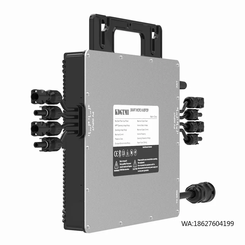 

MPPT Dual Phase Output for Home Balcony Wi-Fi SGPower 2000W Micro Inverter Solar System 2KW On-Grid DC AC Power Generation 60Hz