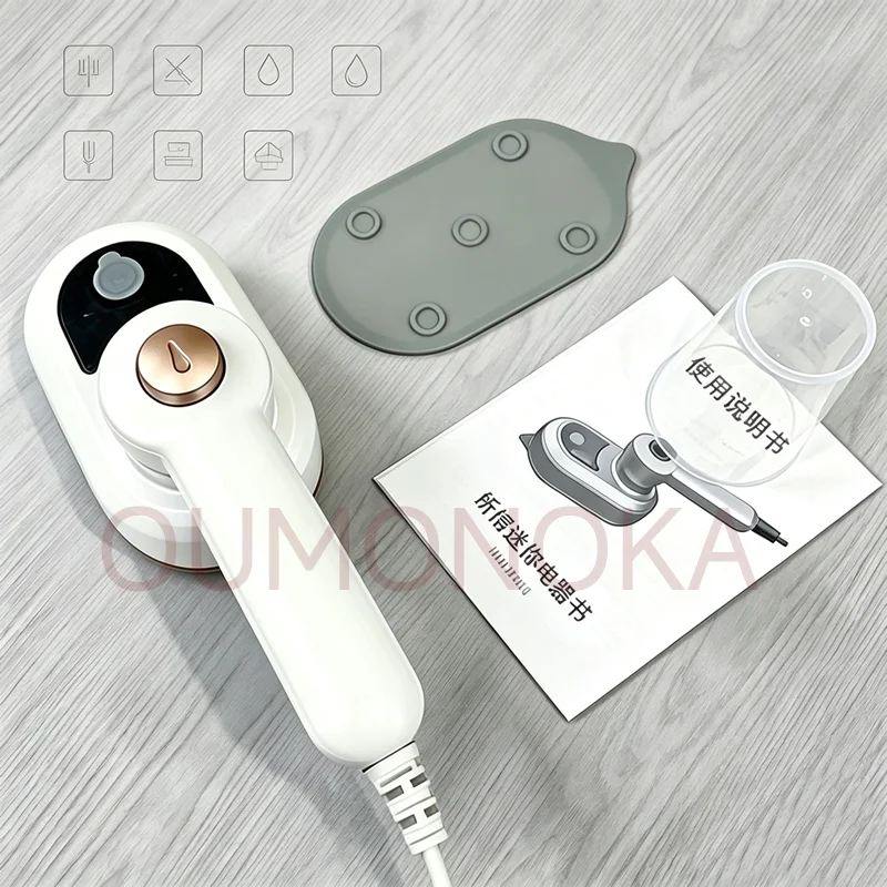 Handheld verticaal stoomstrijkijzer, kledingstrijkijzer, make-upstrijkijzer voor kleding, mini-strijkijzer, draagbare reis-kledingstomer