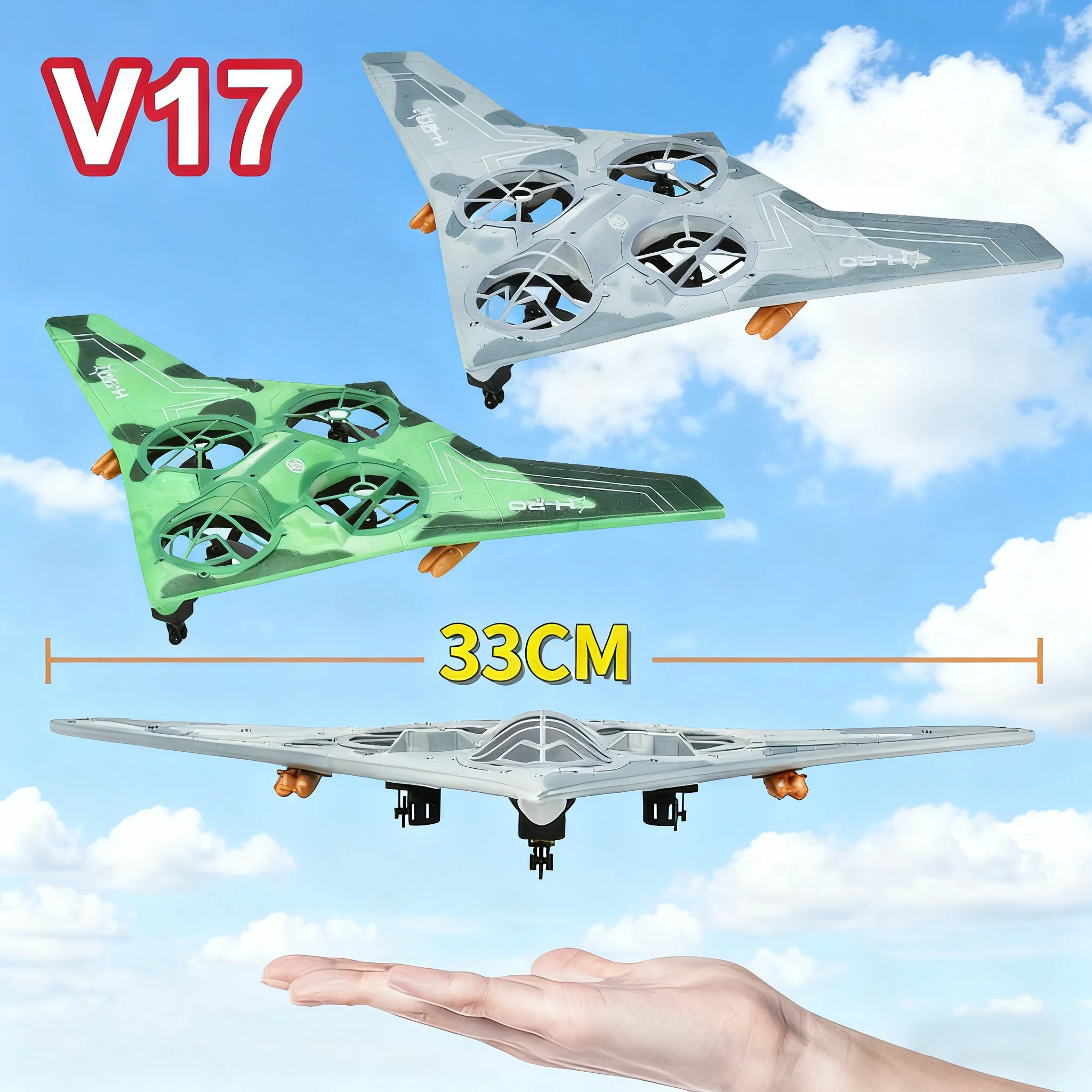 

V17 самолет с дистанционным управлением 2,4G пульт дистанционного управления истребитель планер самолет EPP пенопластовая игрушка дрон с дистанционным управлением детские рождественские подарки