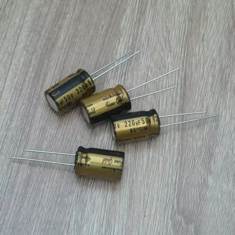 50V 220UF Audio Electrolytic Capacitor FINE GOLD Music Goddess Edition