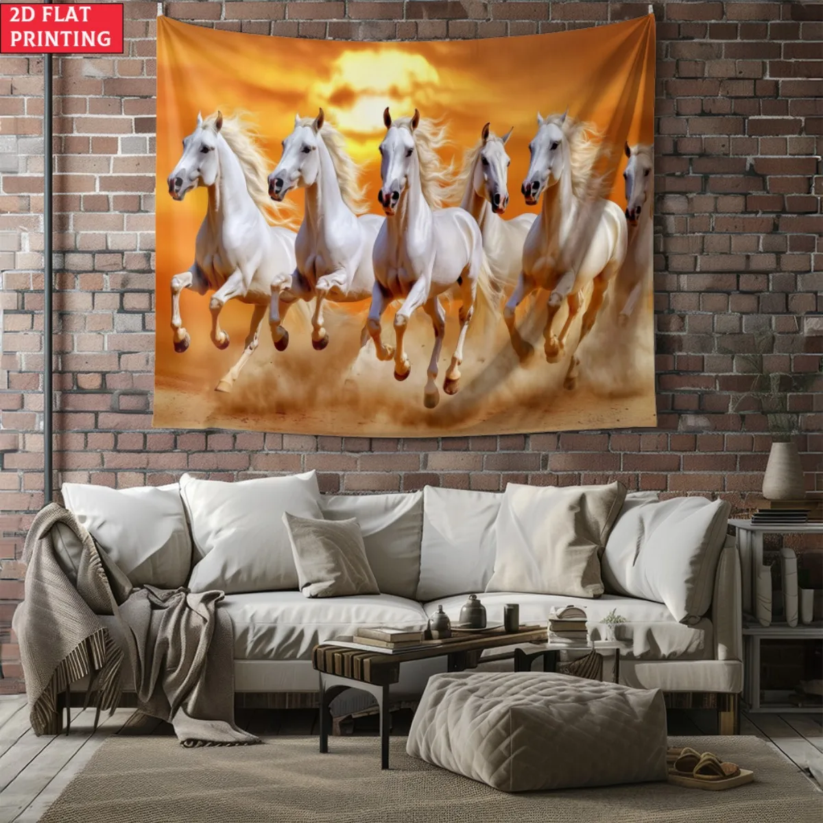 Running White Horse…