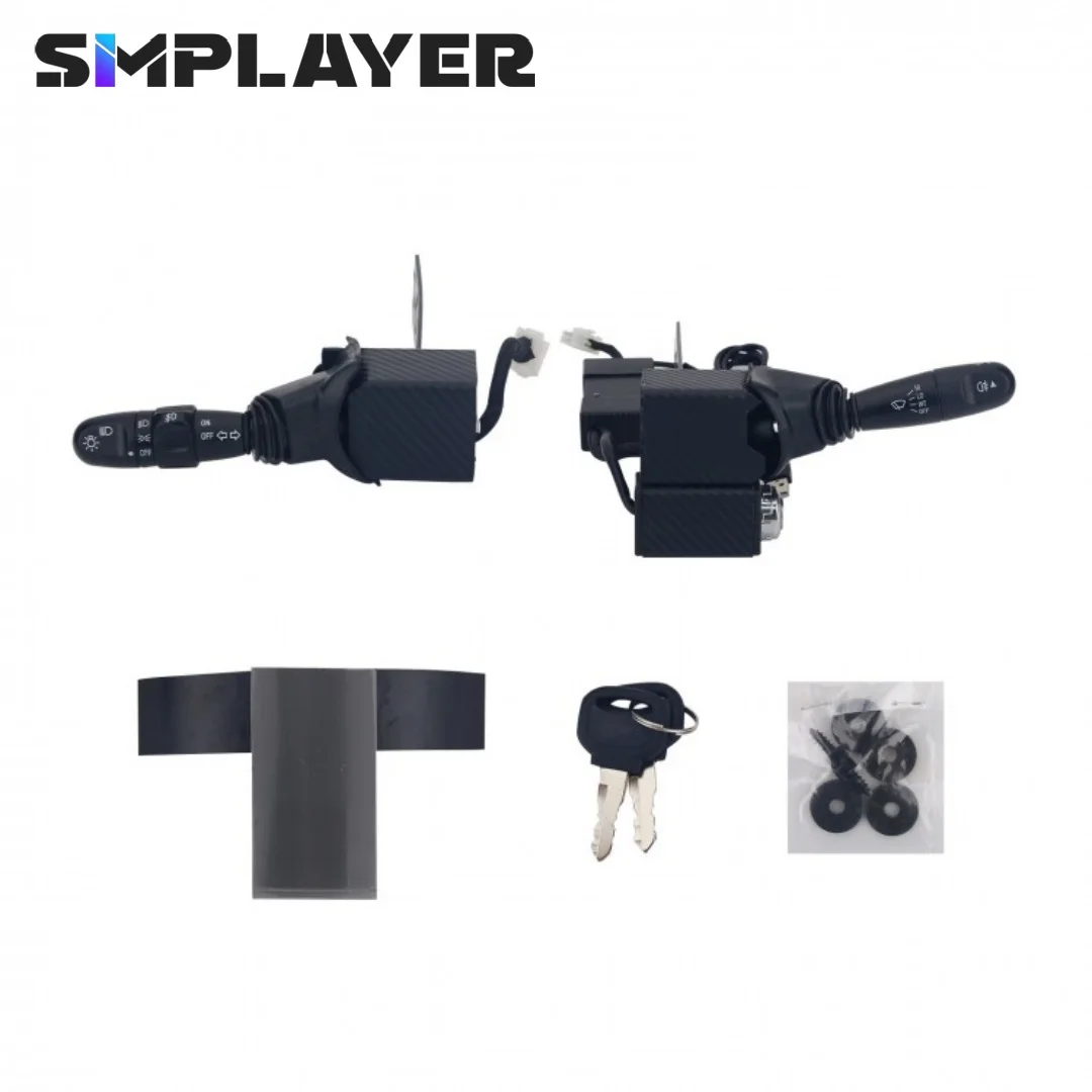

SimPlayer Car Light Turn Signal Wiper Switch Adapter for PXN V99 V10 V10PRO with Key Start Racing Game Simulator Steering