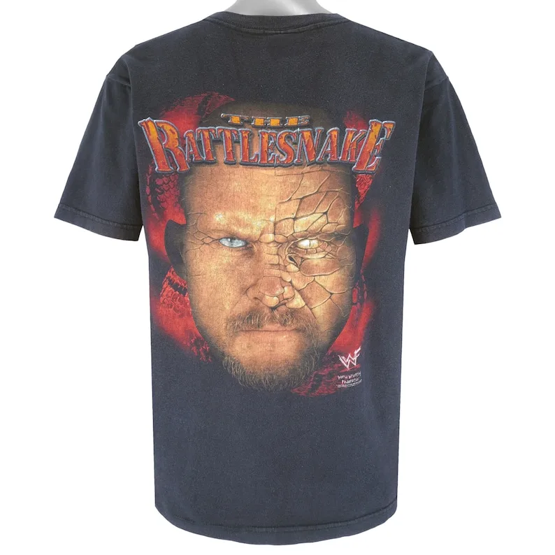 Vintage (Tultex) -  Stone Cold The Rattlesnake T-Shirt 1996 Large