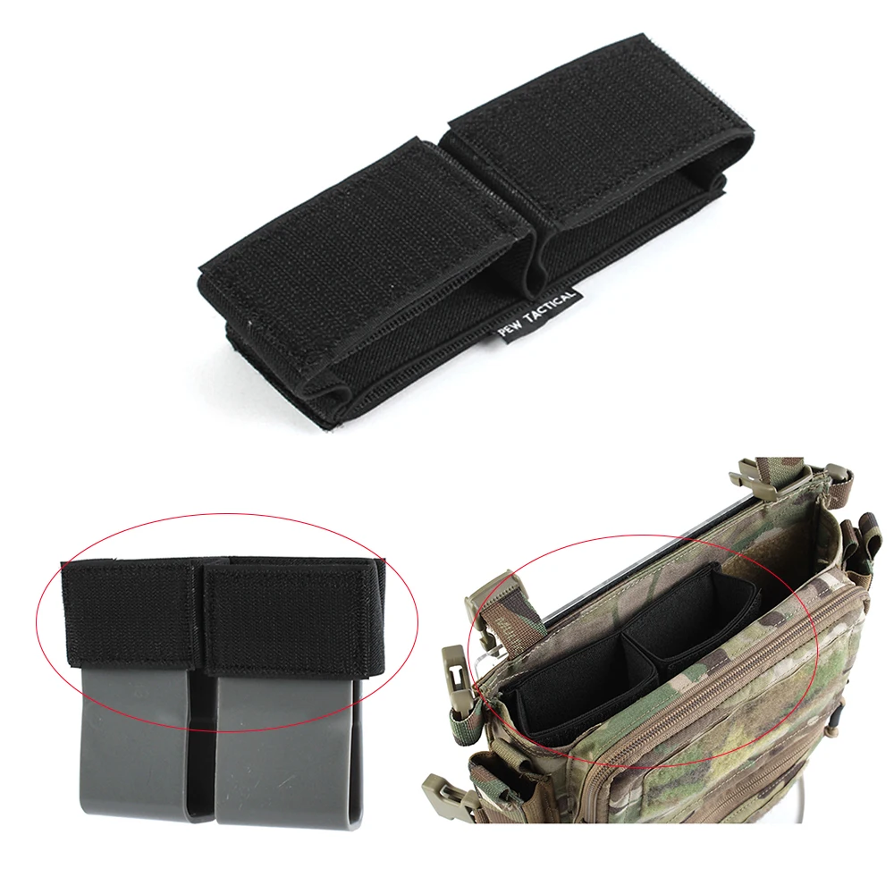 صندوق تكتيكي خارجي D3CRM معلق مزدوج 5.56 7.62 قسم مرن MK5 بدون لوحة إدخال #1