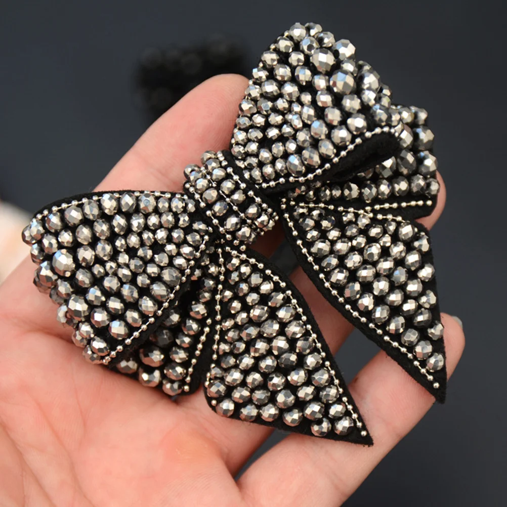 

Butterfly Bowknot Cloth Patch Detachable Shoe Bag Decorative Accessory Portable Fashion Ornament For Hats Dresses Flats Heels