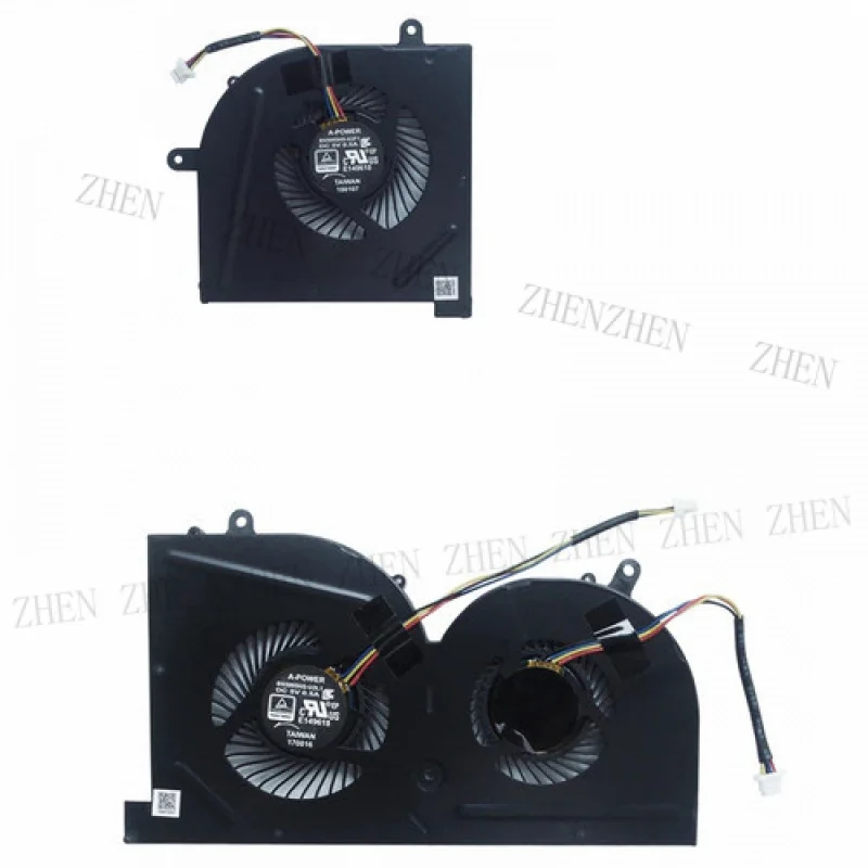 Ventilador de refrigeración Y CPU GPU para MSI GS63VR GS63 GS73 GS73VR MS-17B1 Stealth Pro