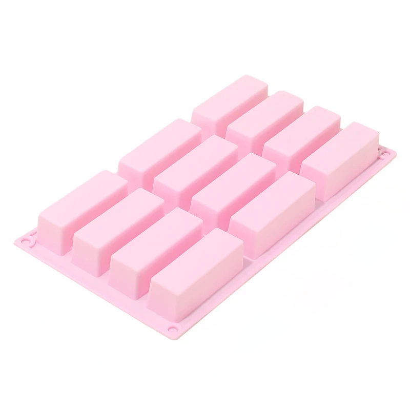 Square Butter Molds Silicone Soap Mold Molds for Polymer Clay Cake Mold Soap Making Supplies 3d Silicone Molds Candy Bar mold