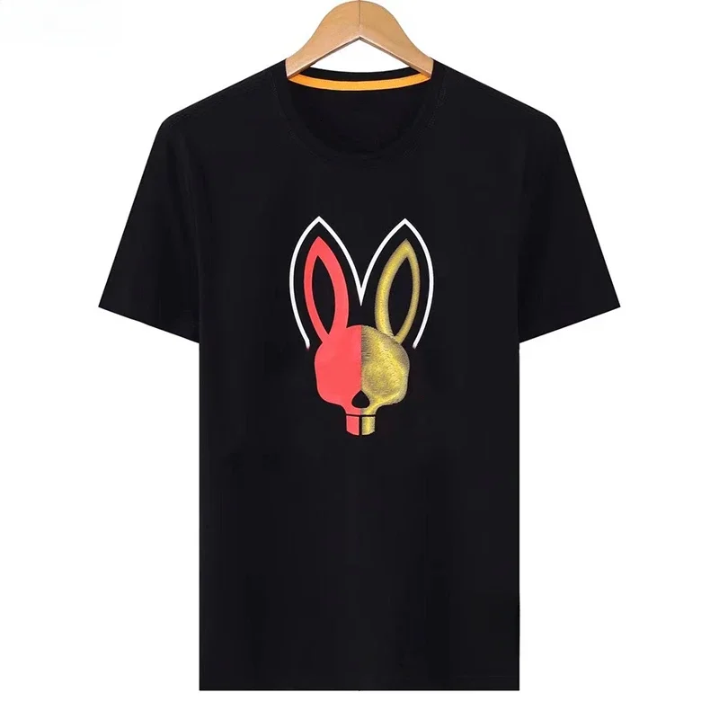 Summer Casual t shirt Mens Womens psycho rabbit printed Design Multi Style men shirt Fashion tshirt Couple Short Sleeve Man Top