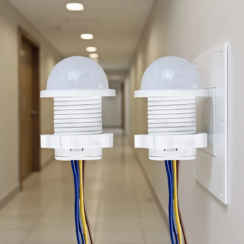 

​ ​ Умный переключатель датчика PIR, 2 шт., 110 В, 220 В, датчик движения человеческого тела, автоматическое включение/выключение ​ ​