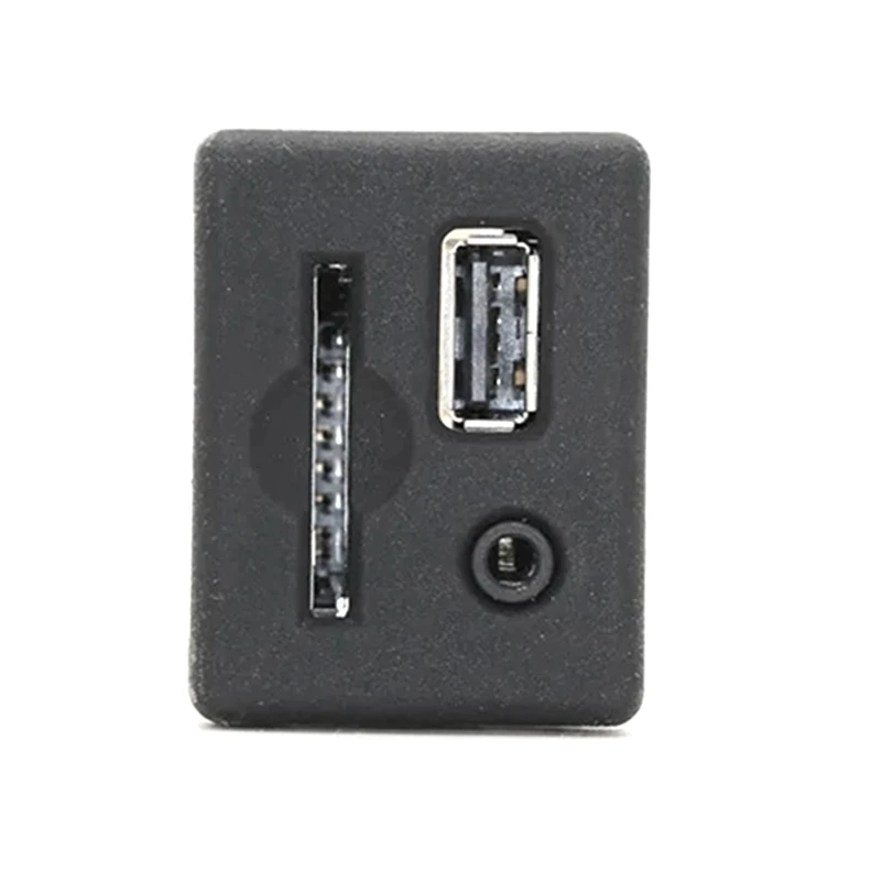 Carro USB SD Card e soquete AUX, adaptador de conector de linha, fácil de usar, Vauxhall Insignia A, Zafira C, 3.5mm, 20942160, 20868796
