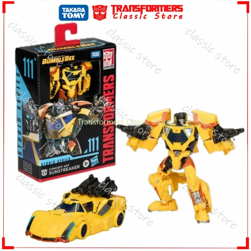 In Stock Transformers Toys Studio Series SS111 Concept Art Sunstreaker Classic Action Figures Cybertron Autobots Collectible