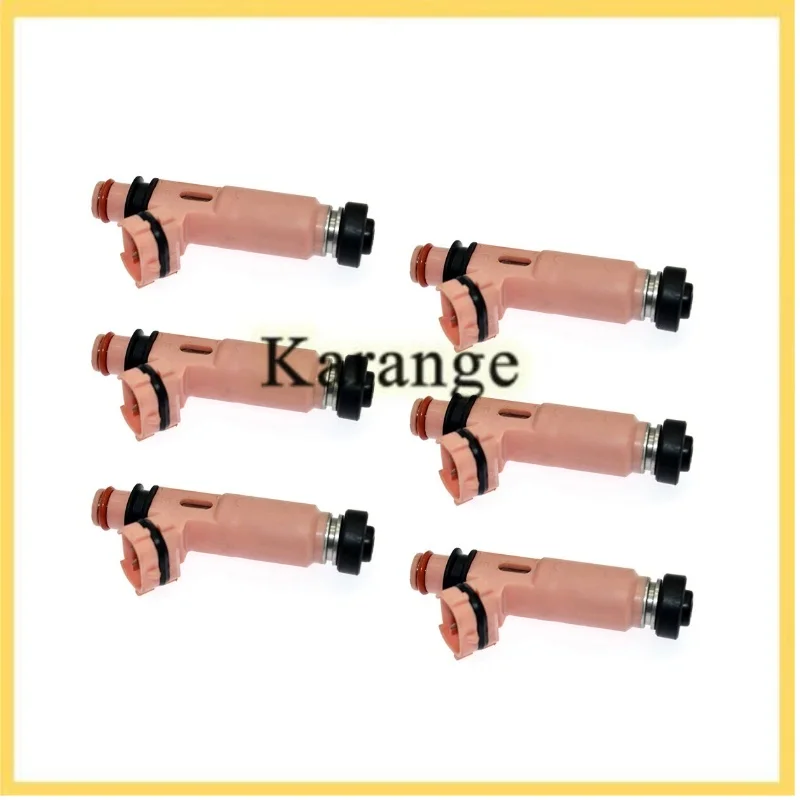 

6pcs Fuel Injectors For Toyota Camry 3.0L Highlander Sienna Solara 3.3L 2002 2003 2004 2005 2006 2007 23250-20030 23250-0A020