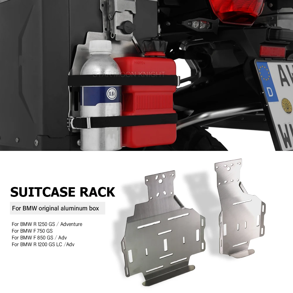 

For BMW R 1250 1200 GS LC Adv R1250GS R1200GS F 850 GS 750 F750GS F850GS Suitcase Rack Aluminum Luggage Box Expansion Bracket