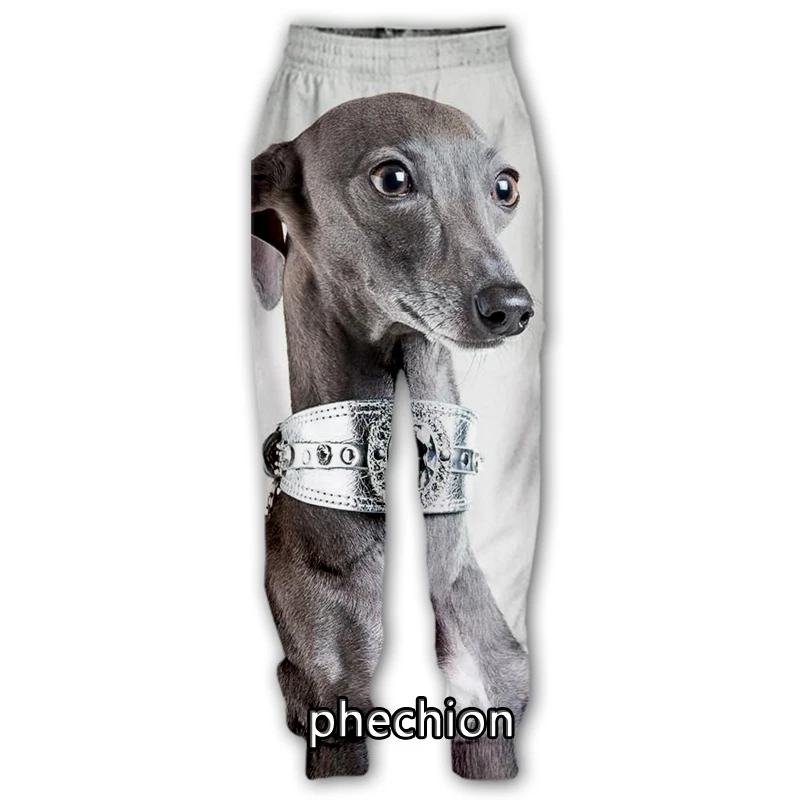 phechion  Men/Women Animal Greyhound 3D Printed Quartararo 20 Casual Streetwear Men Loose Sporting Long Trousers K209