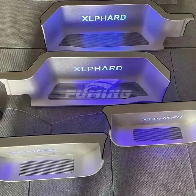 Для Toyota Granvia защитные панели из нержавеющей стали, педали из алюминиевого сплава для модернизации интерьера, аксессуары для модернизации