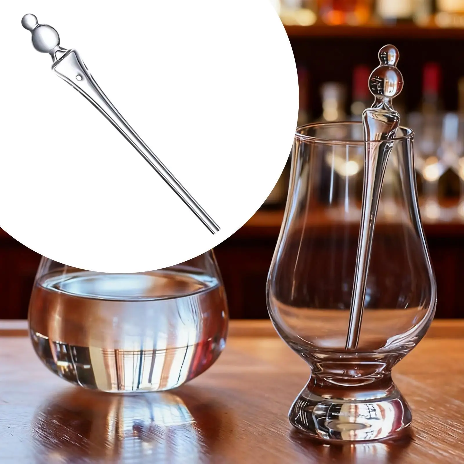 Glass Wine Water Dropper Pipette Precise Whisky Dilution Accessory for Whiskey Glass Tasting Event and Gift