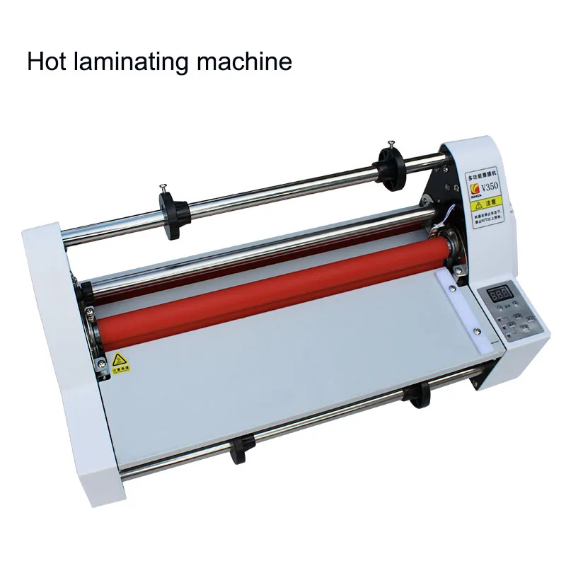 Hot  Laminating Machine  V350 Cold Hot laminator Four Rollers Heating Mode 220v