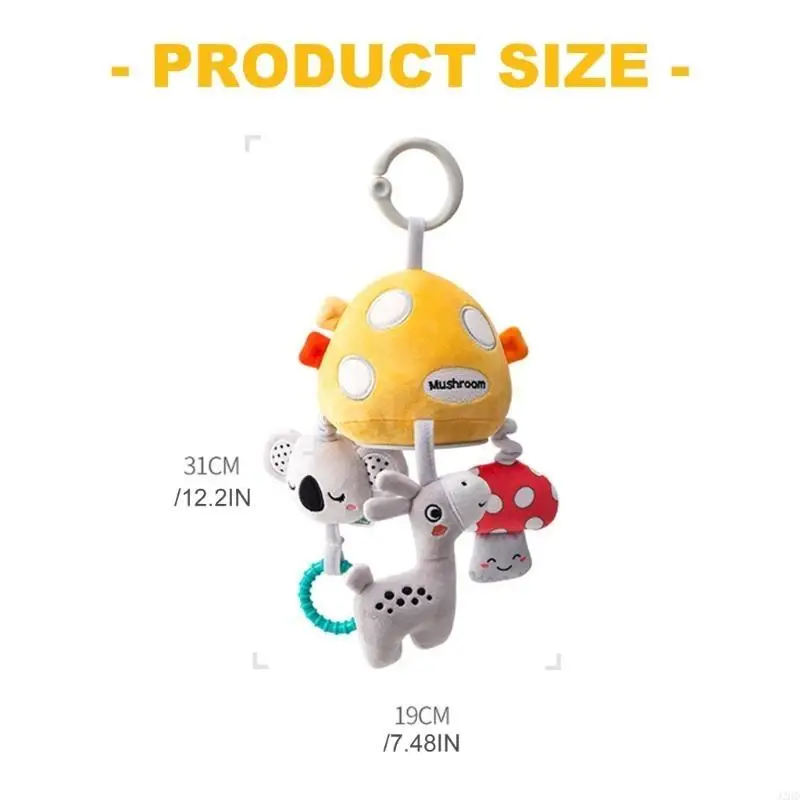 Giường trẻ tương tác J2HD động với những rung động nhẹ nhàng và giai điệu êm dịu của trẻ mẫu giáo