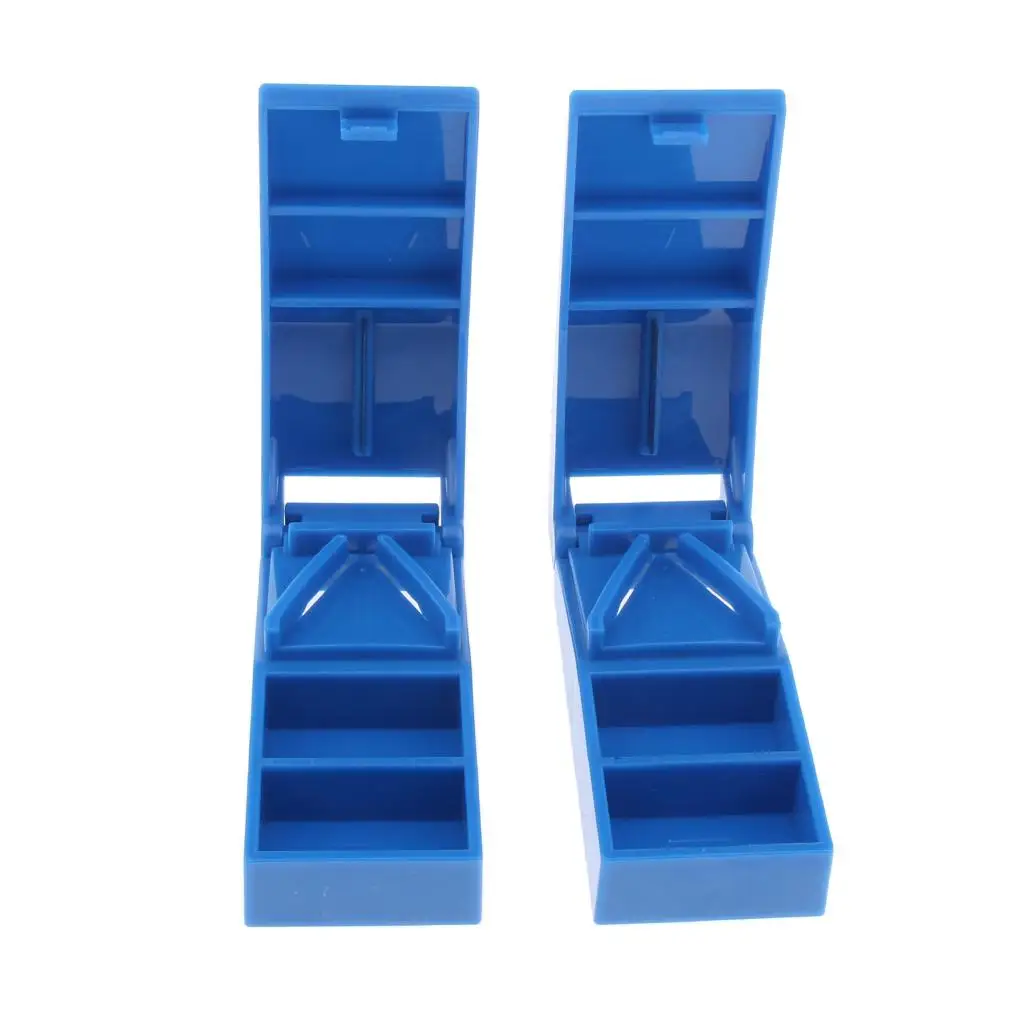 Pill Cutting Machine Small Pill Cutter Cutter Splitter Tablet Cutter Container Compact Organizer for Daily Use