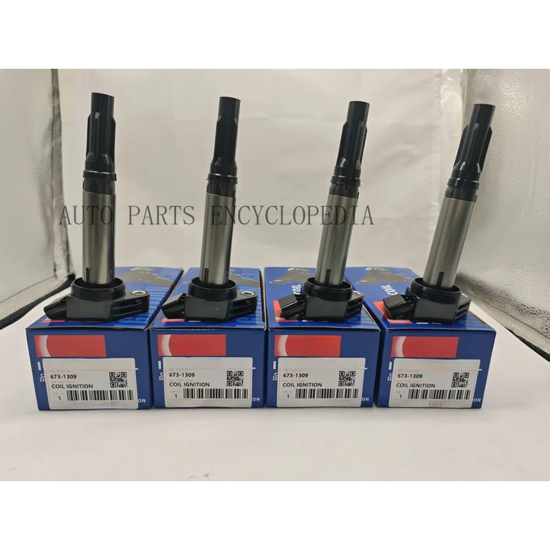 SSS+ 4Pcs for Denso Ignition Coils 673-1309 90919-02255 For Lexus RAV4 Avalon Camry