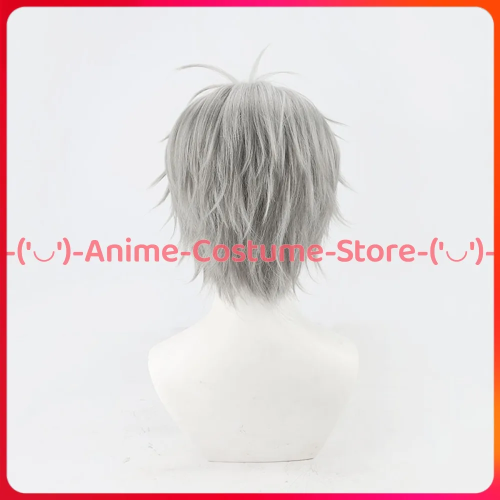 NIJISANJI VTuber Suzuki Masaru Cosplay Wig Anime Character Halloween Carnival Party Costume Wigs Heat Resistant Synthetic Hair