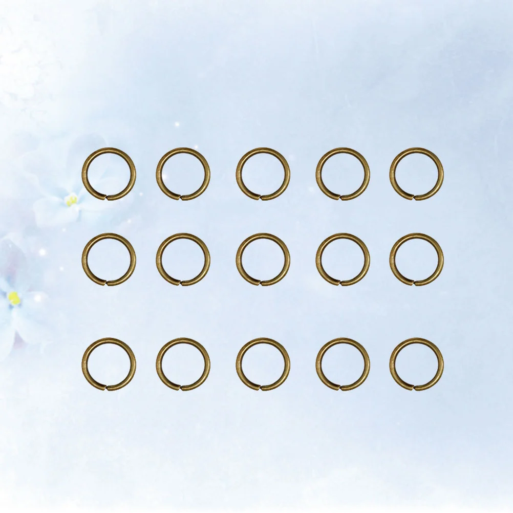 200pcs 6x5mm Open Jump Rings Jewelry DIY Split Circle Stainless Steel Key Chain Rings key ring open rings for jewelry