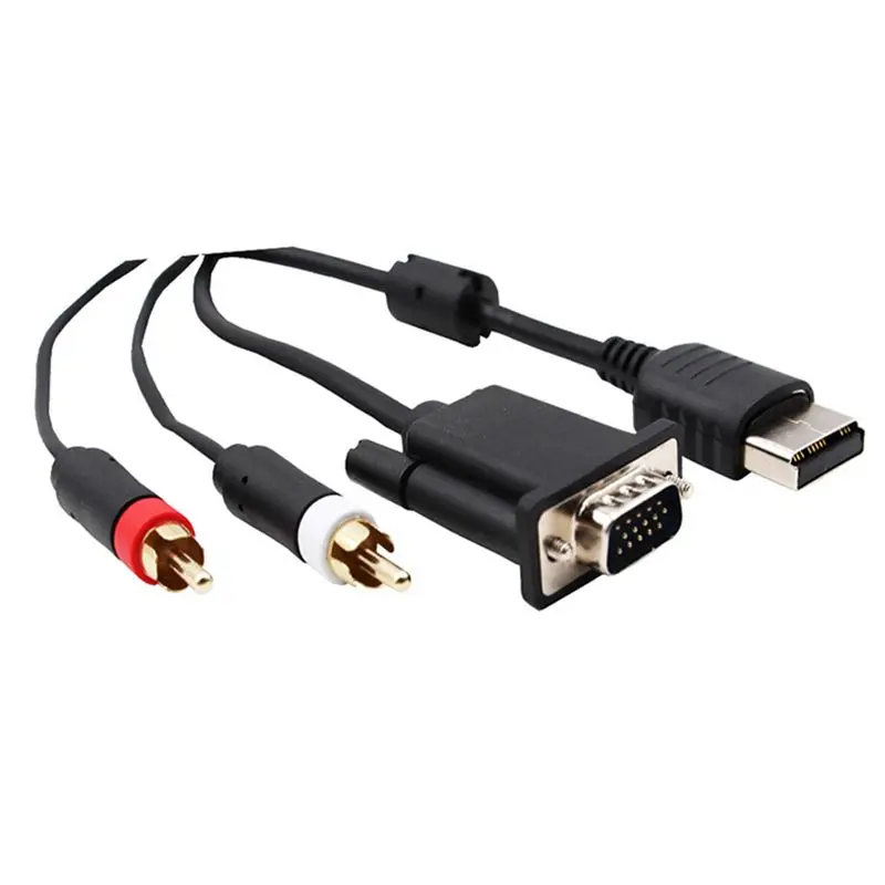 A08E-VGA Cable For Dreamcast High Definition + 3.5Mm To 2-Male RCA Adapter - view 3